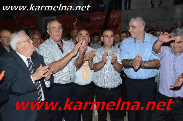 اكبر افتتاح مقر انتخابي في تاريخ دالية الكرمل !